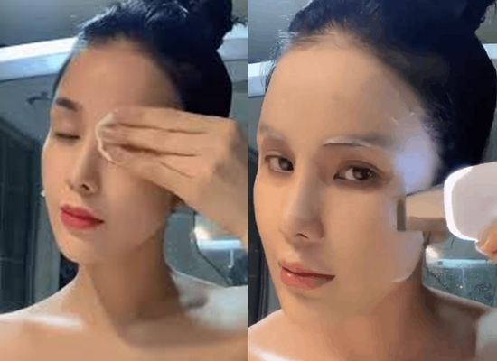 Sao Việt hơn tuổi chồng vẫn trẻ trung nhờ cắt tóc mái, đắp bột nghệ