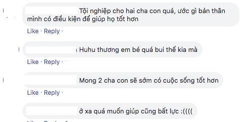 Ông bố nghèo cõng con trên lưng đi làm khiến CĐM xúc động