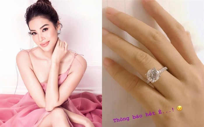 Phạm Hương đăng ảnh mặc váy trắng, nôn nao ngày làm cô dâu