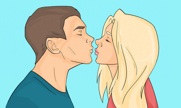 Dự đoán tình yêu: hôn má dễ tiến triển, hôn kiểu Pháp khá cuồng nhiệt