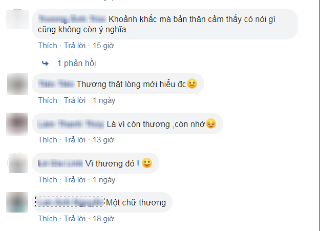 Đôi lúc con gái tìm lí do để tiếp tục thương người không thương mình