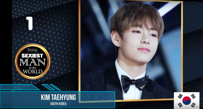 V (BTS) đứng hạng 1 trong Top 100 Người đàn ông quyến rũ nhất thế giới