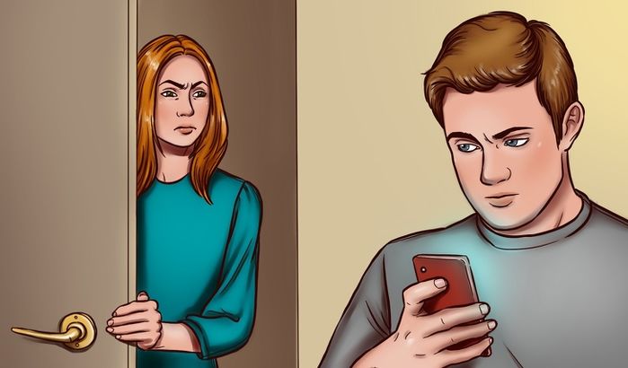 Thích kiểm tra điện thoại người yêu là dấu hiệu của vấn đề tâm lý