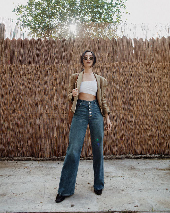 Top quần jeans được các BTV thời trang bình chọn cứ diện là đẹp