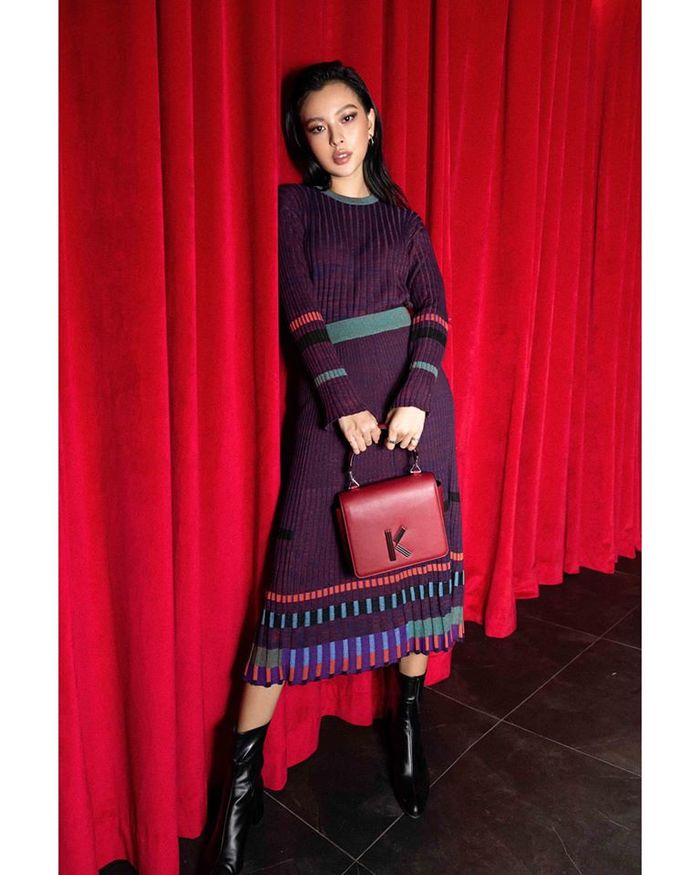 Tú Hảo, fashionista mặc đồ thu đông kín cổng cao tường vẫn đẹp