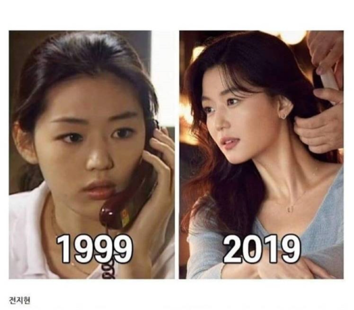 Nhan sắc sao Hàn sau 20 năm: Joen Ji Hyun, Song Hye Kyo đẹp không tuổi