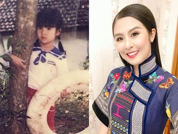 Ảnh thơ ấu của các Hoa hậu, Á hậu Việt: Ai dậy thì thành công hơn?