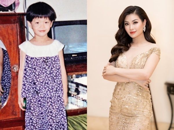 Ảnh thơ ấu của các Hoa hậu, Á hậu Việt: Ai dậy thì thành công hơn?