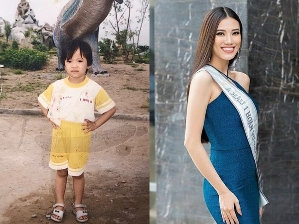 Ảnh thơ ấu của các Hoa hậu, Á hậu Việt: Ai dậy thì thành công hơn?