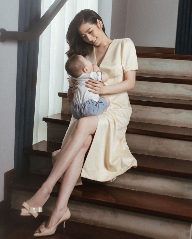 Con của á hậu, hoa hậu Việt: Con trai Lan Khuê, Tú Anh ra dáng cậu ấm