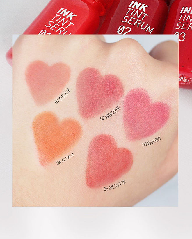 5 thỏi son tint Hàn giúp môi khô nứt cỡ nào cùng mềm mượt lại bền màu