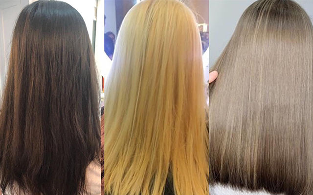 Màu tóc trà sữa lên ngôi: Không cần tẩy vẫn giữ màu đẹp bóng cả tháng
