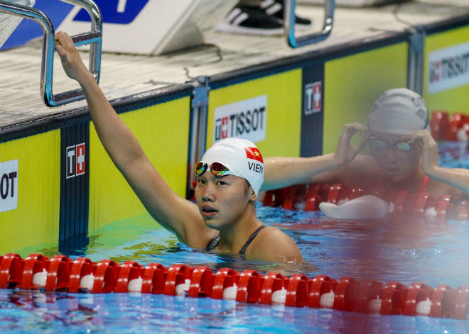 Ánh Viên nhận được 320 triệu đồng tiền thưởng sau SEA Games