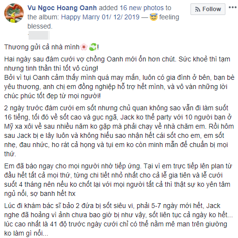 Bố mẹ chồng Hoàng Oanh tiết lộ với con dâu: Nó thật sự yêu con lắm