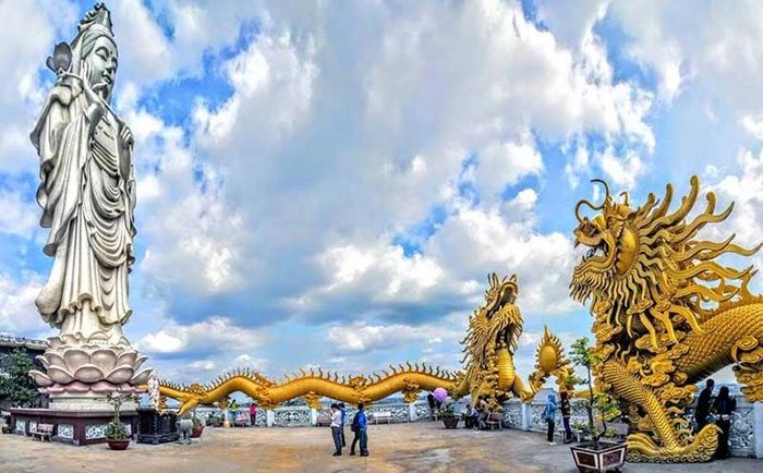 Chùa Châu Thới: Ngôi chùa cổ nằm trên đỉnh núi, view đẹp đến ngỡ ngàng