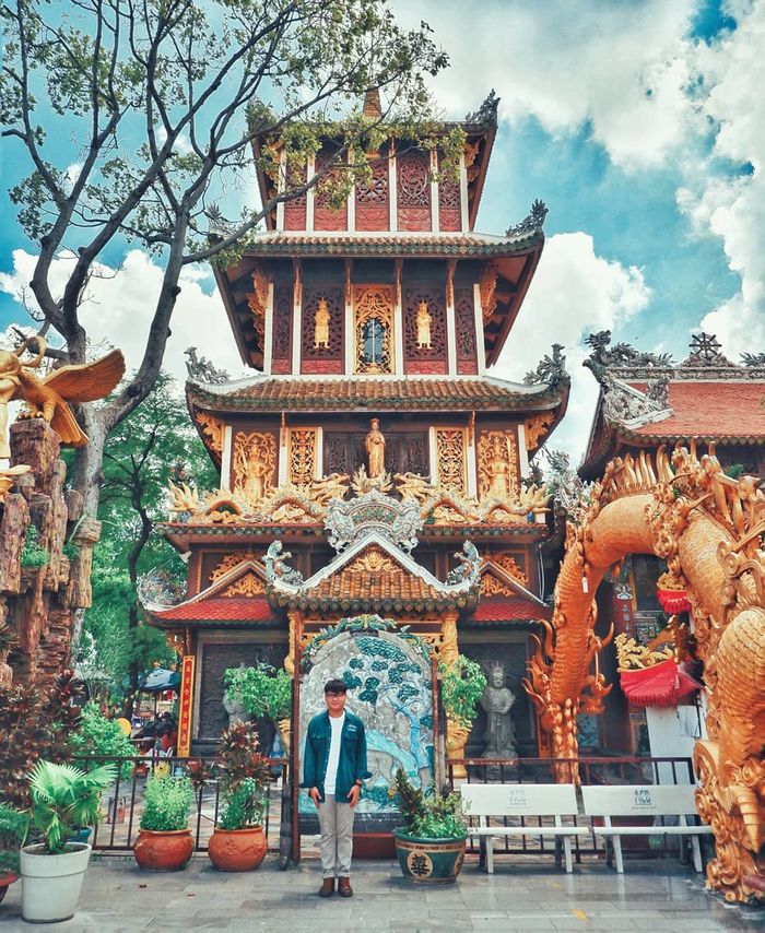 Chùa Châu Thới: Ngôi chùa cổ nằm trên đỉnh núi, view đẹp đến ngỡ ngàng