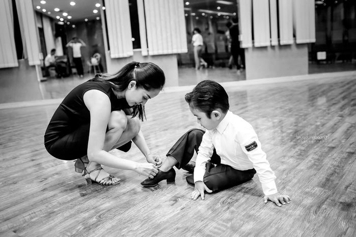 Con trai Khánh Thi vượt mặt bố mẹ: 4 tuổi đã có huy chương dancesport