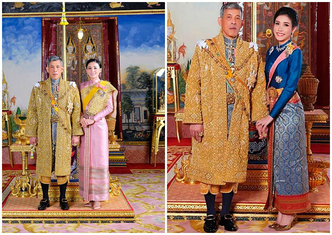 Thần thái trái ngược của Hoàng hậu và Quý phi khi xuất hiện bên vua