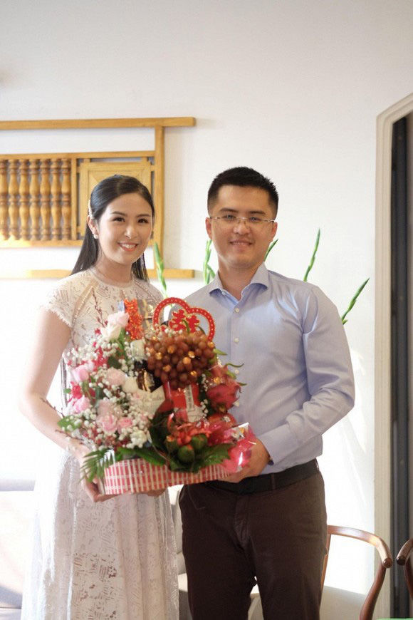 Dân tình xôn xao trước tin hoa hậu Ngọc Hân bí mật làm lễ dạm ngõ