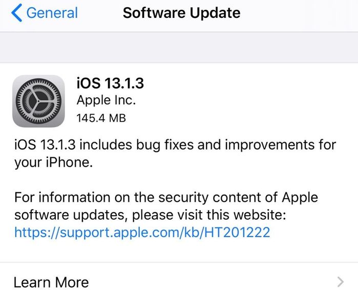 iOS 13.3 có thêm tính năng quản lí iPhone và sửa hàng loạt lỗi