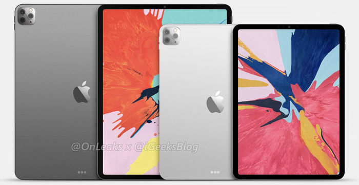 iPad Pro 2020 lộ diện: Thiết kế bộ 3 camera sau giống iPhone 11 Pro