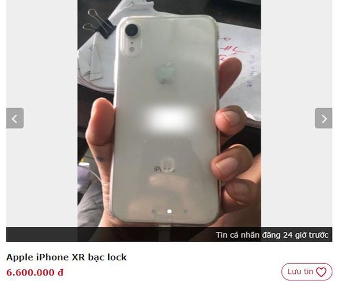 iPhone XR được rao bán giá sốc chỉ 6,6 triệu VNĐ khiến CĐM ngỡ ngàng