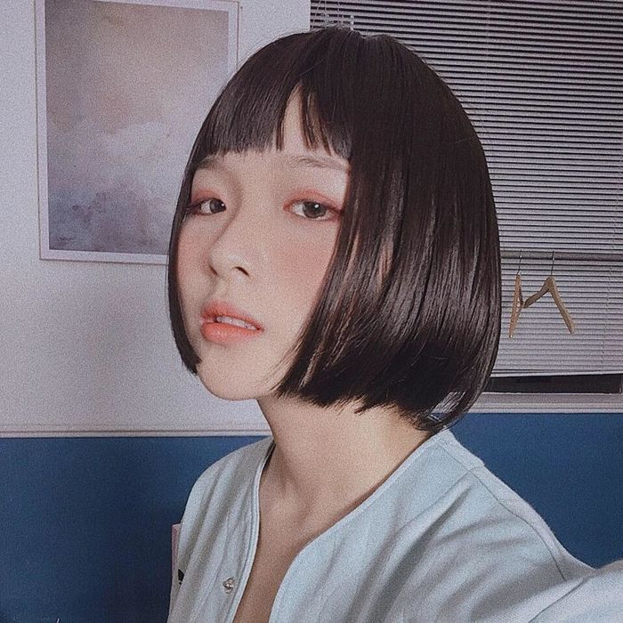 Lena - Cô nàng cá tính không ngại thay đổi mái tóc xù mì