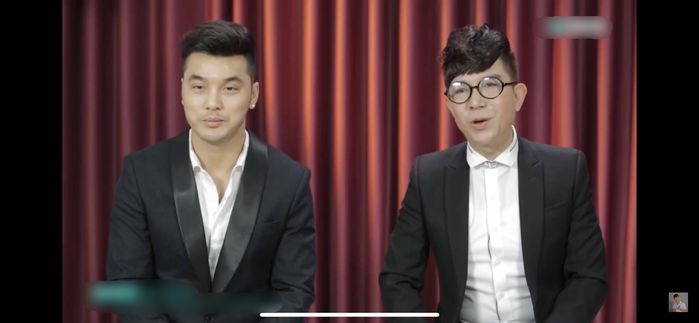 Long Nhật được khen duyên dáng khi dẫn chương trình talkshow