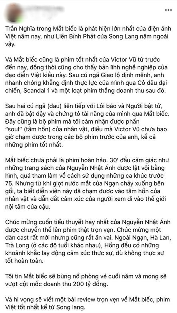 Phản ứng của dân mạng sau một ngày công chiếu Mắt Biếc