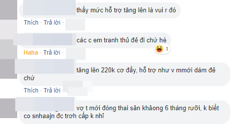 Mức trợ cấp thai sản sẽ được tăng lên nhiều vào 2020