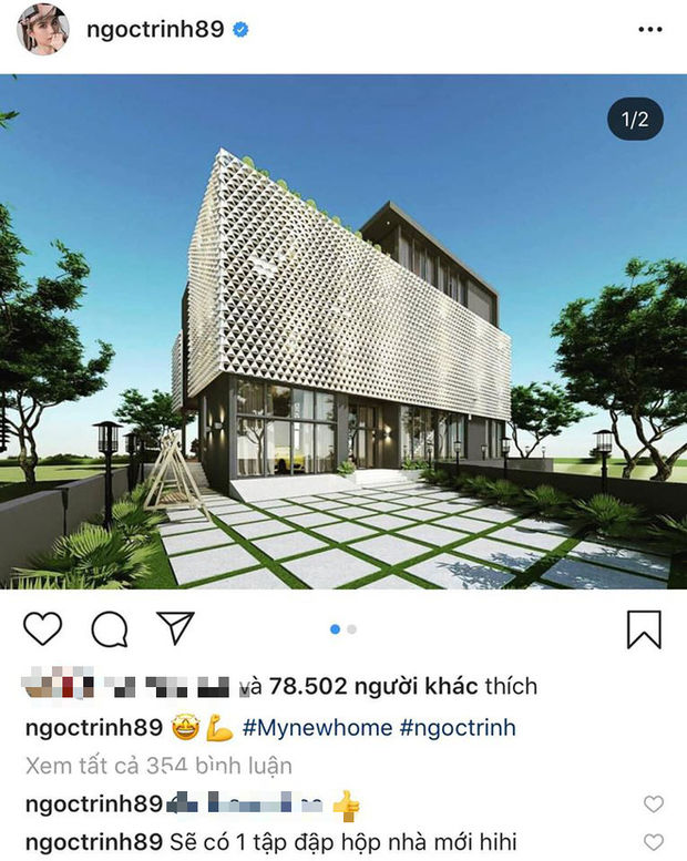Ngọc Trinh khoe biệt thự siêu sang sau khi chia tay bạn trai đại gia