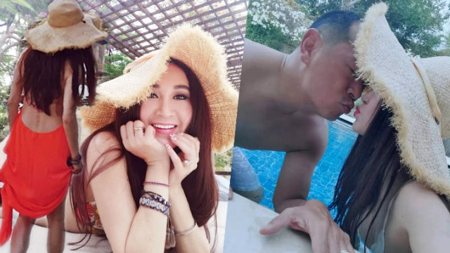 Ôn Bích Hà khoe ảnh nóng bỏng khi sang Bali hâm nóng tình yêu