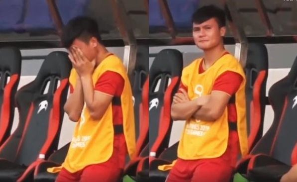 Quang Hải ngấn lệ khi nghe lời cổ vũ phía sau: “Hải ơi cố lên!