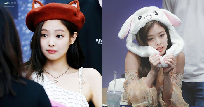 Sao Hàn đội mũ hình thỏ, gấu: Jennie, Rosé (BlackPink) gây sốt