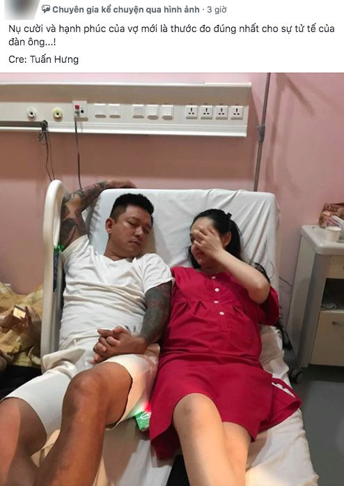 Tuấn Hưng gây sốt với khoảnh khắc không rời nửa bước khi vợ mới sinh