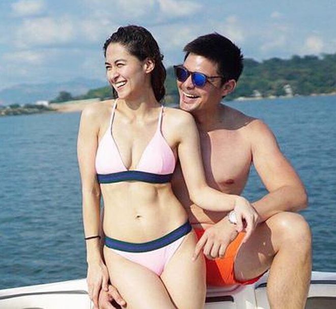 Sinh con lần 2 được 8 tháng, Marian Rivera đã diện bikini gợi cảm