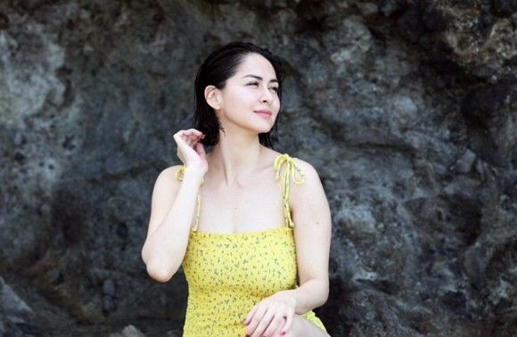 Sinh con lần 2 được 8 tháng, Marian Rivera đã diện bikini gợi cảm