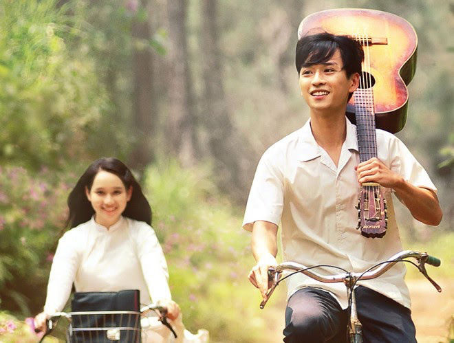 So kè 2 nam chính “Chị chị em em” và “Mắt biếc” đang gây sốt