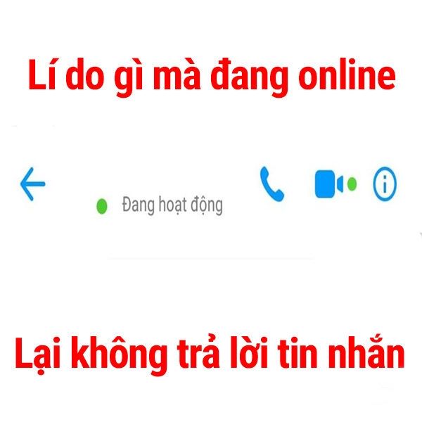 Có kiểu người nhắn tin mãi không trả lời mà rảnh rỗi đi bình luận dạo
