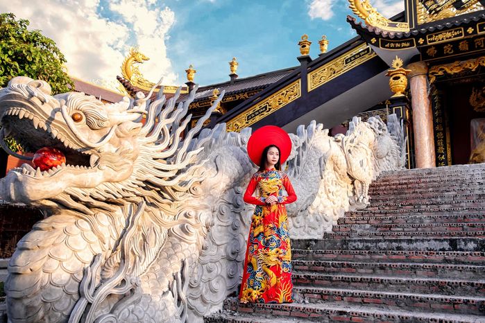 Tìm về An Giang thưởng ngoạn cảnh đẹp xuất thần nơi chùa Kim Tiên