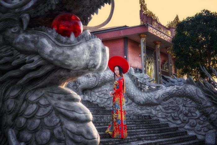 Tìm về An Giang thưởng ngoạn cảnh đẹp xuất thần nơi chùa Kim Tiên