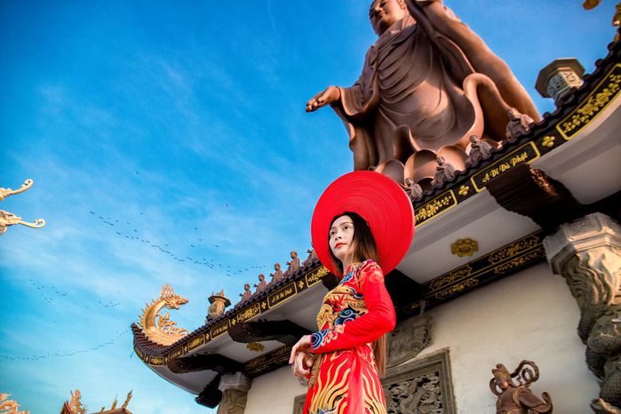 Tìm về An Giang thưởng ngoạn cảnh đẹp xuất thần nơi chùa Kim Tiên