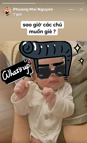 Trường Giang đút đồ ăn cho bà xã, Lan Khuê lộ diện sau 1 tháng ở cữ