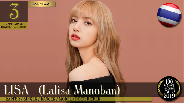 Tzuyu và Lisa bất ngờ lọt top BXH 5 sao nữ đẹp nhất thế giới 2019
