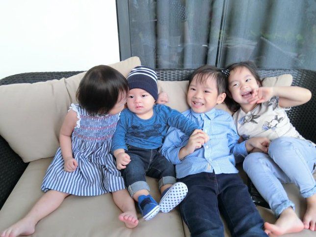 Gia đình sao Việt đông con: Lý Hải 4 nhóc, Hằng Túi vượt mặt với 5 bé