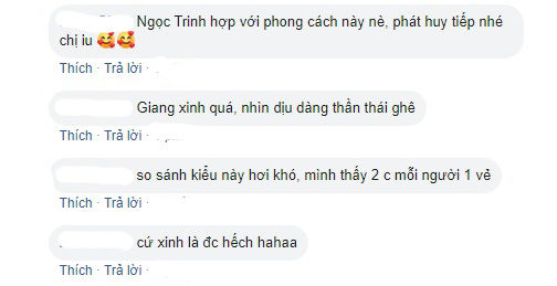 Ngọc Trinh - Hương Giang diện kiểu váy xẻ tà đốn tim khán giả