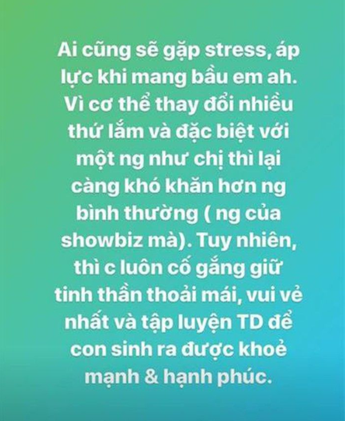 Phạm Hương kể chuyện stress khi mang thai và việc kiêng cữ sau sinh