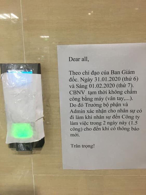 Doanh nghiệp ứng phó với virus corona: nhân viên không cần chấm công