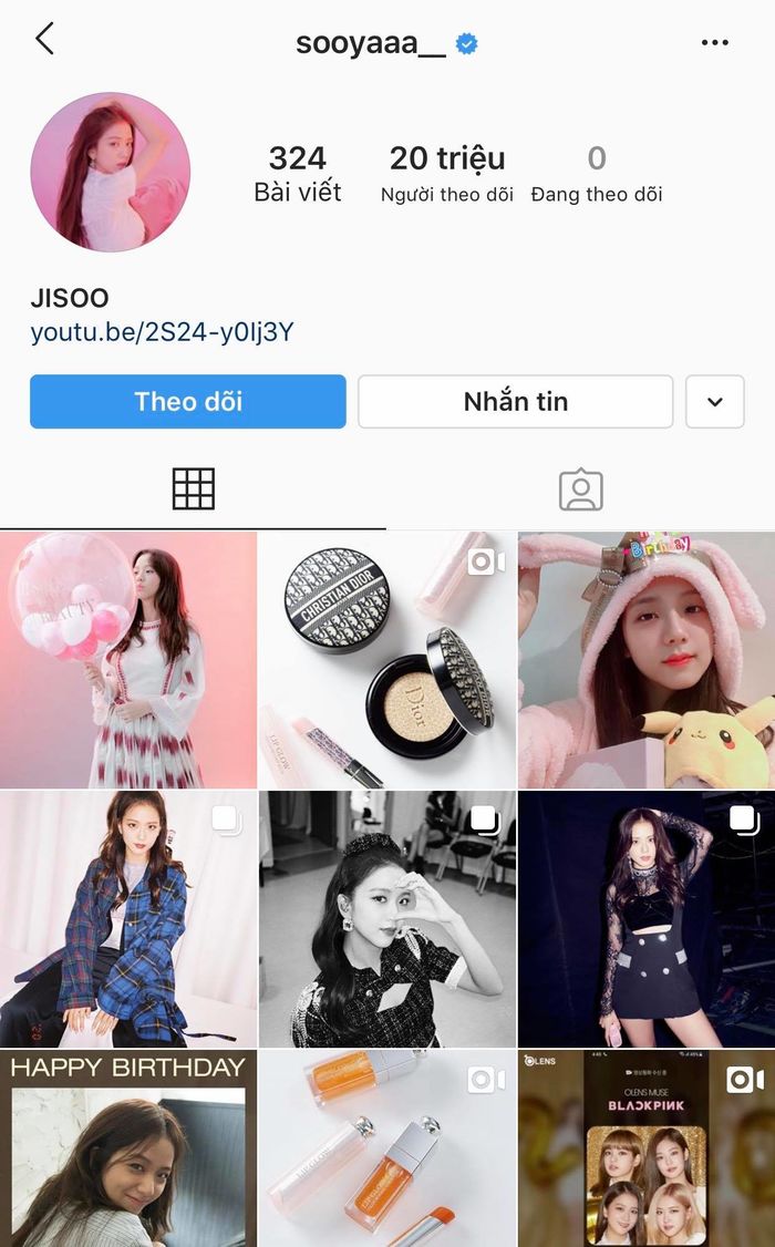 Thành viên BLACKPINK đều có lượt follow Instagram khủng hơn 20 triệu