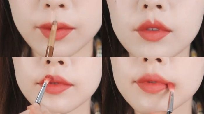 Dùng kem nền che khuyết điểm để có đôi môi quyến rũ như Song Hye Kyo